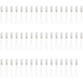 FUCSH 50PCS 4.7mm Gauge Panel Dashboard Back light Bulbs 12V-14V 95ma Compatible with GMC, Buick, Cadillac, GM， Chevy Silverado/Suburban/Avalanche/Trailblazer&SSR/Cavalier/Monte Carlo/Impala&Venture