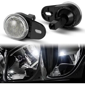 Blue LED Interior Courtesy Light Footwell Lights Under Dashboard Courtesy Floor Lamp Compatible for Dodge RAM,Durango,Nitro, Jeep Wrangler,Liberty,Grand Cherokee Under Dash Lighting 2 Pcs