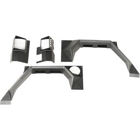 وعرة ريدج | XHD Armor Fender Kit، خلفي، زوج | 11615.03 | يناسب 2007-2018 جيب رانجلر JK ببابين