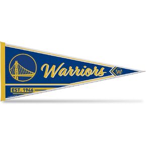 Rico Industries NBA Basketball 12" x 30" Felt Wall Décor Pennant - Great for Home/Bed Room/Man Cave Décor