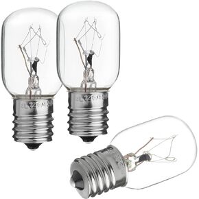 ANTOBLE 8206232A Microwave Light Bulb 120V 40W E17 Base for Whirlpool Maytag Microwave Oven 1890433 8206232 AP4512653 PS2376034-3 Pack