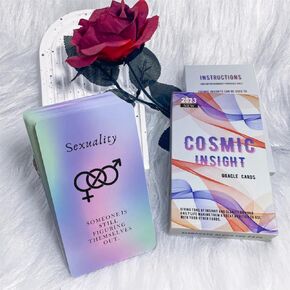 أحب بطاقات Oracle، بطاقات Twin Flame Tarot، بطاقات Tarot مع رسالة عليها بطاقات Oracle