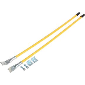 مجموعة أدوات تحديد شفرة سنوبلوو الصفراء الجديدة مقاس 26 بوصة من ماير 09916 زوج مع أجهزة التركيب - قطعتان in Kuwait