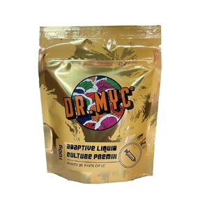 DrMyc.com مزيج مسبق للثقافة السائلة التكيفية لزراعة الفطر المحب للروث - يصنع 480 حقنة LC / 10.5 مكاييل من LC. كاملة مع تعليمات خطوة بخطوة. لمحبي الروث. 50 جرام. (50 غ)