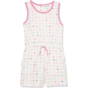 Splendid Baby Girls Kids Confetti Hearts Toddler Romper, Multi Heart, 2T US
