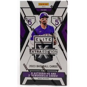 2023 Panini Elite Extra Edition Baseball Hobby Trading Card Box