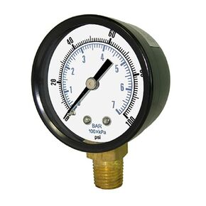 PIC Gauges SE-101D-254G Utility Gauge Lower Mount, 2-1-2% Accuracy