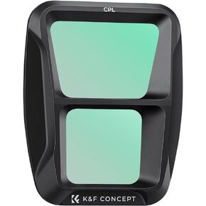 K&F Concept Polarizers PL Filter Compatible with DJI Air 3, Camera Lens Filters for Air 3 Drone, Multi-Coated Top Optical Glass Filter