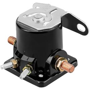 Yerbay 12V Starter Solenoid Relay for Heavy Duty SW3 Ford 1956-up for Jeep Lincoln Mercury Replace#B-6A-11450A C6AF C7AF C3912 C9AF SS588 SS581 F496 66-200 SNLS-135 D2AF11450AA 50-430