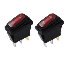 KAMIER On Off Power Reset Switch Replacement for Razor MX350 MX400 SX350 Dirt Bike RSF650 E300 E200 E100 Pocket Mod Electric Scooter Ground Force Crazy Drifter Go Cart Kart ATV Quad Dune Buggy Parts