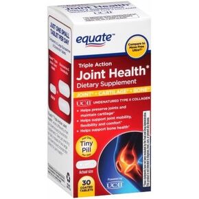 Equate Triple Action Joint Health, 30 Coated Tablets (Compare Move Free Ultra)