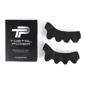 Toe Separators - Fitness Men and Women - Bunion Correction, Plantar Relief, Correct Toe Alignment - Exercise Accessory, Kettlebell, Yoga, Running - Comfortable Flexible Silicone