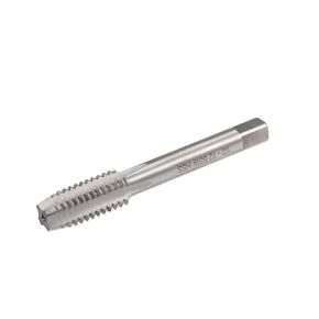 uxcell Machine Tap 5/8-11 BSW Thread Pitch H2 4 Straight Flutes High Speed Steel Screw Taps Threading Tapping Tool
