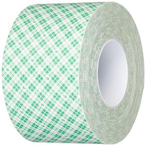 3M 4032 Natural Polyurethane Double Coated Foam Tape, 2" width x 5yd length (1 roll)