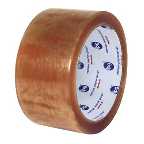Intertape Polymer Group N8315 520 Solvent Natural Rubber, Premium Carton Sealing Tape, 2.8 mil Thick, 100M Length x 48mm Width, Clear, Case of 36 Rolls