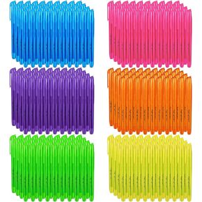 BESARME 60 Pack Highlighters Bulk Highlighters Assorted Colors 6 Colors Fluorescent Highlighters Markers for Home School Office
