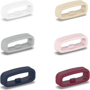 RuenTech 6-Pack Band Clips Compatible with Disney Magic Band/Magic Band 2.0/Magic Band+, Soft Silicone Band Keeper Wrist Loop Security Holder Clips for Disney Magic Band