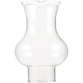 Ciieeo globe wick Component Glass candlestick glass oil kerosene lantern glass cylinder globe lamp lamp head Accessories glass cover small lampshade lampshade oil lamp