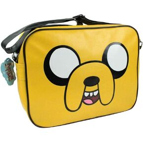 Kids Character Yellow Faux Leather Shoulder Strap Messenger Bag