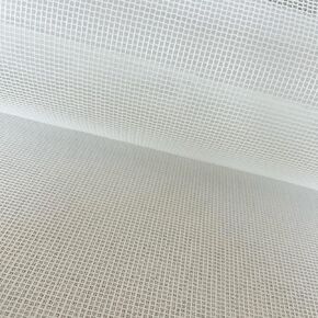 12 Count White Needlepoint Canvas for Creative Stitching, 42" W x 39" L