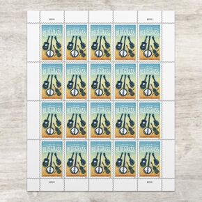Bluegrass 2024 (Sheet of 20) USPS First-Class Mail Forever Postage Stamps