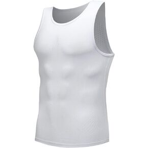 Santic Cycling Base Layer Mens Biking Tank Top Sleeveless Cycling Jersey Undershirt Vest Quick Dry Star