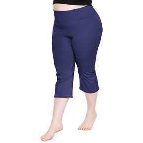 Women's and Plus Size Capri Yoga Pants| Small - 7X | Made in The USA