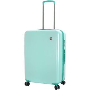 Italy Borgia Hardside 24 Inch Spinner Luggage, Aqua, One Size in Kuwait
