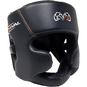 RIVAL Boxing RHG60F 2.0 Workout Full Face Headgear - Adjustable Lace Top, Chin Protection, and Multi-Layered Foam Padding