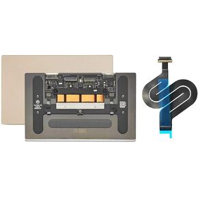 Replacement trackpad touchpad with Flex Cable for MacBook 12inch 2016 2017 Year (Gold
