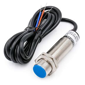 M18 Capacitive Proximity Sensor Switch Shield Type LJC18A3-5-Z/BY Detection 5mm 10-30VDC 200mA PNP Normally Open(NO) 3 Wires