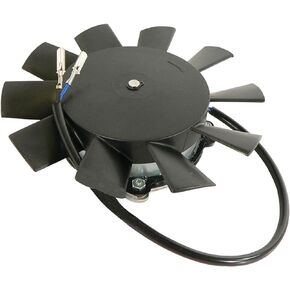 DB Electrical RFM0002 Radiator Cooling Fan Motor Assembly Compatible With/Replacement For Polaris ATV, 350L 400L Big Boss Magnum, Scrambler 500, Sportsman 500 1996-1999, 4170009, 4170011, 4170013 , Black
