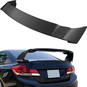 FINDAUTO ABS Car Spoiler Wing Body Kits Mug Style Fits for 2012-2015 for Honda Civic Sedan Trunk Lip Spoiler