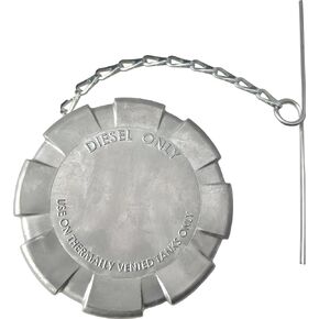 Fuel Cap for Kenworth Trucks - Non-Locking, Solid, Ultra Low Sulfur