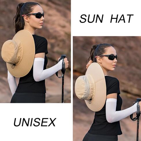 ZOORON Sun Hats for Men Women UPF 50+ Bucket Hat UV Protection Boonie Hat for Fishing Hiking Garden Safari Beach in Saudi Arabia