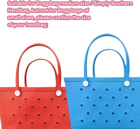 Rubber Beach Bag Organizer Compatible with Bogg Bag/Simply Southern, Felt Tote Organizer Insert with 7 Pockets for Bogg Bag Accessories, Only for Bogg Bag M-Size (Pink) in Saudi Arabia