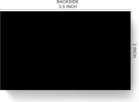 RXBC2011 Thank You for Your Purchase Cards Package Insert for online business E-commerce Pack of 100 Black in Saudi Arabia