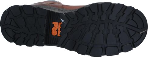 حذاء Timberland PRO للرجال Titan EV مقاس 6 بوصات، مركب آمن عند أصابع القدم، حذاء عمل صناعي ثابت، بني، 12 عرض in Saudi Arabia