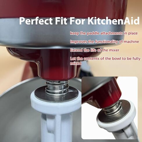 4 X Stainless Steel Spring and 2 washer for KitchenAid Mixer, KitchenAid stand mixer accessory springs and washers for easy replacement and quick installation of kitchen parts and accessories. in Saudi Arabia
