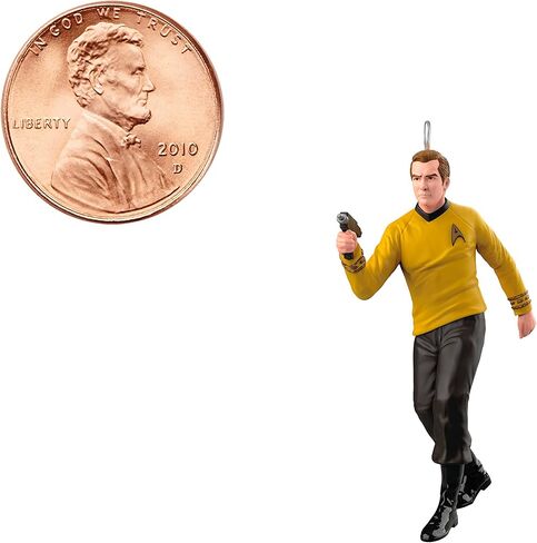 2020، ستار تريك الولايات المتحدة. غطاء شجرة عيد الميلاد الموسيقي من Enterprise Storytellers مع ضوء، غطاء شجرة Star Trek (0001QXI6004) in Kuwait