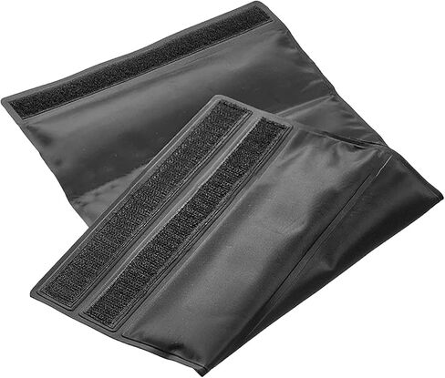 2Pcs Wine Cooler Sleeve Wine Bottle Chiller Ice Pack Adjustable Bottle Wrap Keep Wine Cool and Refreshing for Red White Champagne or Sparkling (Black) in Saudi Arabia