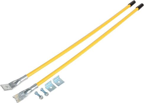 مجموعة أدوات تحديد شفرة سنوبلوو الصفراء الجديدة مقاس 26 بوصة من ماير 09916 زوج مع أجهزة التركيب - قطعتان in Kuwait