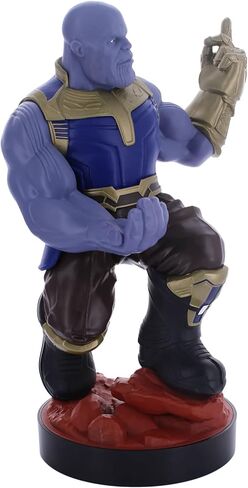 رجال كابلات الألعاب الرائعون: حامل هاتف Marvel Thanos وحامل وحدة التحكم - شخصية مرخصة رسميًا in Kuwait
