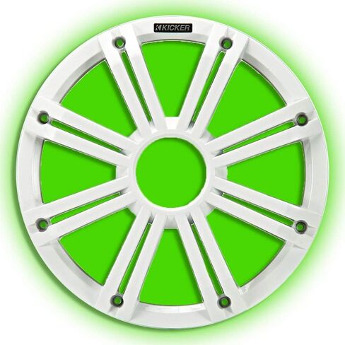 Kicker KMG12 12-Inch (30cm) Grille for KM12 and KMF12 Subwoofer, LED, White in Saudi Arabia
