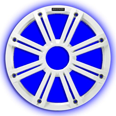 Kicker KMG12 12-Inch (30cm) Grille for KM12 and KMF12 Subwoofer, LED, White in Saudi Arabia