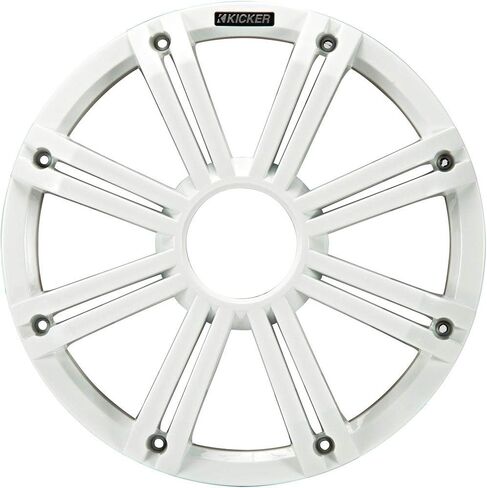 Kicker KMG12 12-Inch (30cm) Grille for KM12 and KMF12 Subwoofer, LED, White in Saudi Arabia