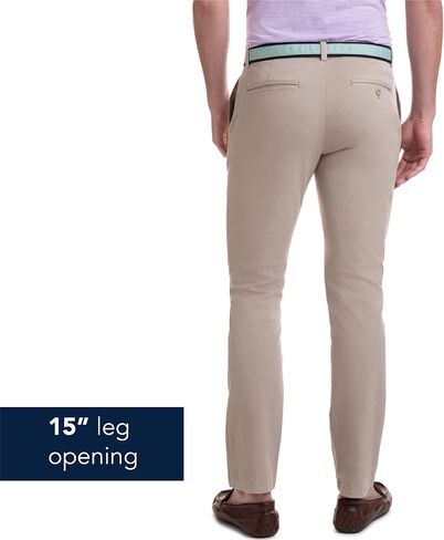 vineyard vines Men's Breaker Pants, Khaki, 28/32 in Saudi Arabia