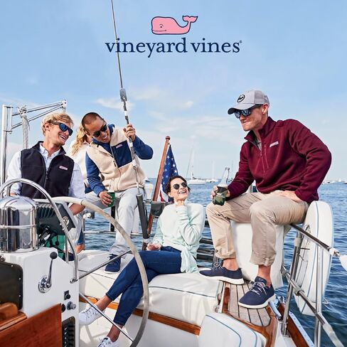 vineyard vines Men's Breaker Pants, Khaki, 28/32 in Saudi Arabia
