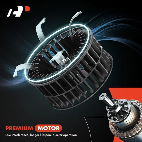 A-Premium HVAC A/C Heater Blower Motor with Fan Cage Compatible with Volvo Vehicles - 2001-2009 VHD, 1998-1999 2004 VN, 2000-2009 VNL, 2000-2009 VNM, 2006-2009 VT in Saudi Arabia