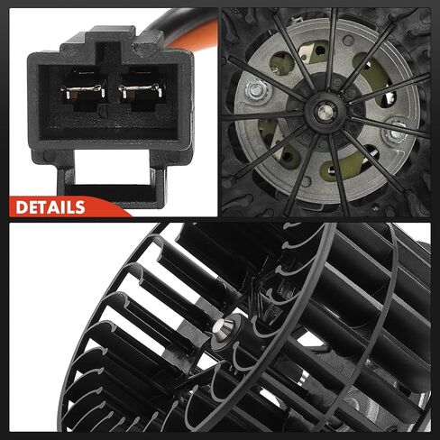 A-Premium HVAC A/C Heater Blower Motor with Fan Cage Compatible with Volvo Vehicles - 2001-2009 VHD, 1998-1999 2004 VN, 2000-2009 VNL, 2000-2009 VNM, 2006-2009 VT in Saudi Arabia
